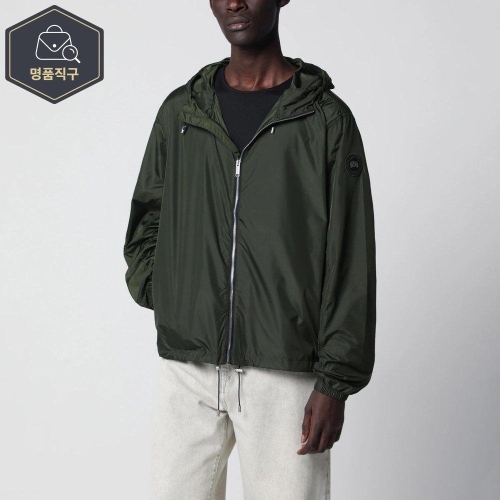 캐나다구스 DRIFT 카키 그린 후드 자켓 B0051989589