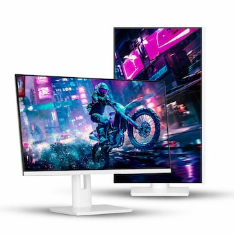 크로스오버 27FAW995 Fast-iPS 200UP USB-C Ai게이밍 멀티스탠드 화이트 무결점