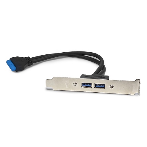 이지넷유비쿼터스 NEXTU NEXT-U30-BR2P USB 3.0 2포트 확장 브라켓_이미지