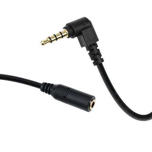 라이트컴 COMS 4극 3.5mm 스테레오 연장 케이블 (BD060, 0.3m)_이미지