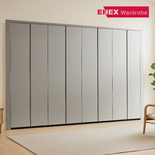 에넥스 제이모드 J형 무몰딩 붙박이장 고급형 (15cm)_이미지