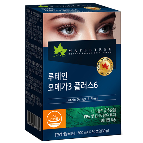 메이플트리 루테인 오메가3 플러스6 30캡슐이미지입니다. 누르면 해당 게시물로 새창이동합니다.