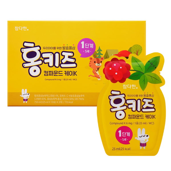 홍키즈 컴파운드 케이K 1단계 25ml 30포