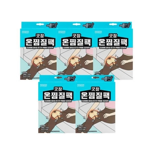 동국제약 굿잠 온찜질팩 무릎용 4매입 (5팩)_이미지