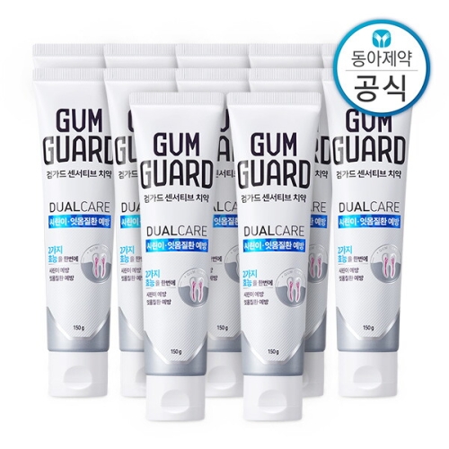 가그린 검가드 치약 150g (12개)_이미지