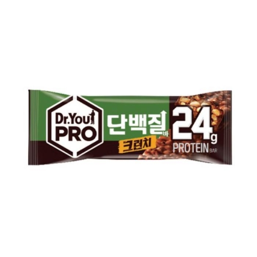 오리온 닥터유 프로 단백질바 크런치 70g (18개)_이미지