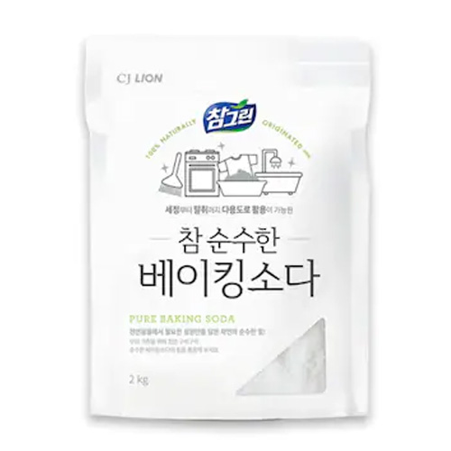 라이온코리아 참그린 참 순수한 베이킹소다 2kg (1개)