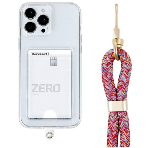 갤럭시노트10 이케미 카드포켓 스트랩 목걸이 케이스 (기본형)_이미지