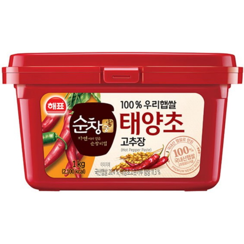 해표 순창궁 100% 우리햅쌀 태양초 고추장 1kg이미지입니다. 누르면 해당 게시물로 새창이동합니다.