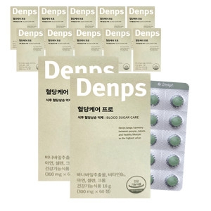 덴프스 혈당케어 프로 300mg 60정 (12개)_이미지