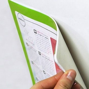 [불명] 떼엇다붙였다 A3 포켓패드 안내판 연두  /부착판/게시판/안내패드/POP/전시판/정보판/보드판_이미지