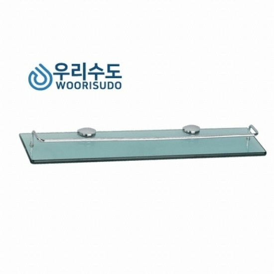 국산 강화유리 일자선반