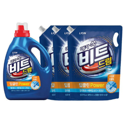 ���̿��ڸ��� ��Ʈ �Ե�Ŭ�� �Ŀ� �巳�� 3L + (���� 2L x 3��)