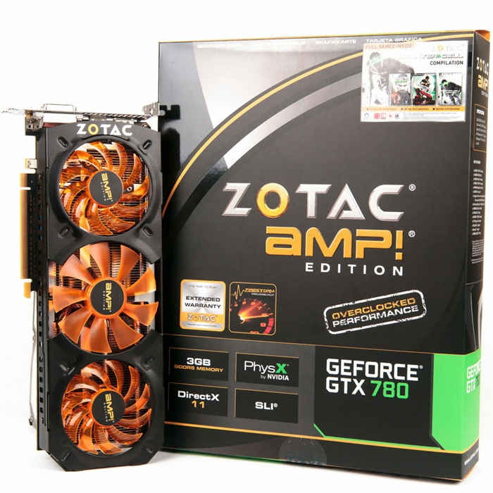 ZOTAC 지포스 GTX780 AMP! D5 3GB 스플린터 셀_이미지