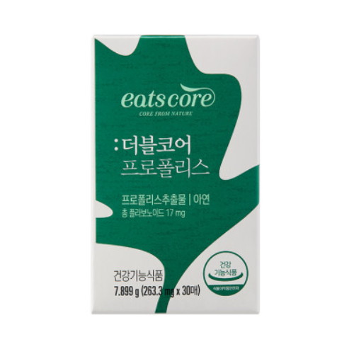 뉴트리 이츠코어 더블코어 프로폴리스 30매 (1개)