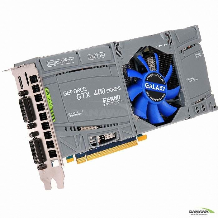 갤럭시 지포스 GTX465 D5 1GB 갤럭시코리아_이미지