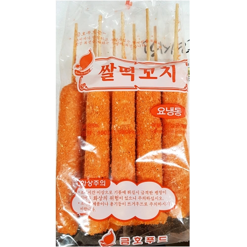 금호푸드 금호 쌀떡꼬치 900g (12개)_이미지