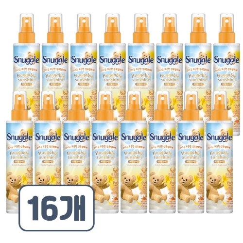 유니레버 스너글 허거블 선샤인 150ml (16개)