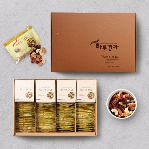 넛츠앤팜스 위클리스 하루견과 선물세트 26g 100개입 (3개)_이미지