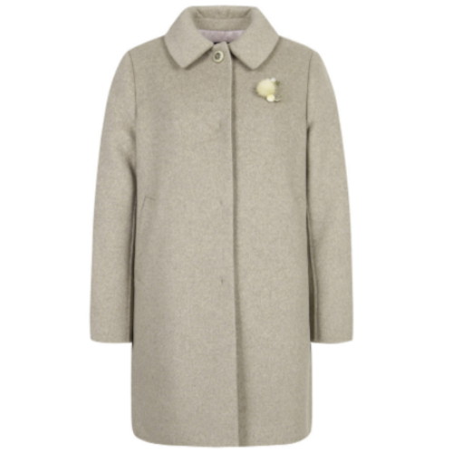 올포유 울 캐시미어 혼방 싱글 기본 코트 ALCTM9321 (509, 베이지)_이미지