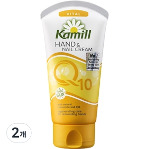 카밀 핸드앤네일 크림 바이탈큐텐 야생장미향 75ml 2개_이미지