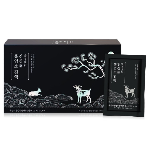 메이준생활건강 메이준뉴트리 박경호의 진심 흑염소진액 60ml 30포 (1개)