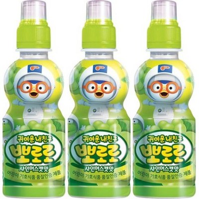 팔도 뽀로로 샤인머스캣맛 235ml (70개)_이미지