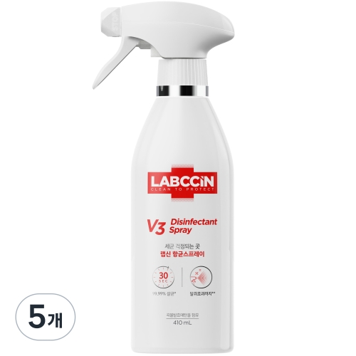 애경 랩신 V3 항균 스프레이 410ml (5개)