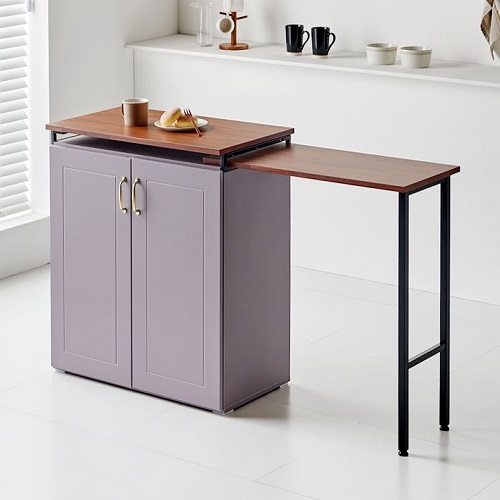 플라망 뉴블 LPM 확장형 아일랜드식탁 800 (의자별도)_이미지