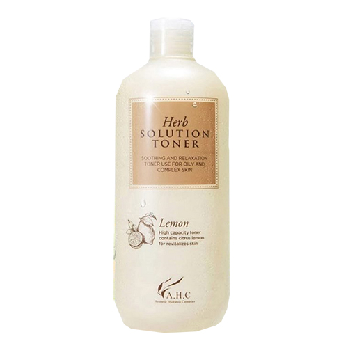 AHC 허브솔루션 레몬 토너 500ml (1개)_이미지