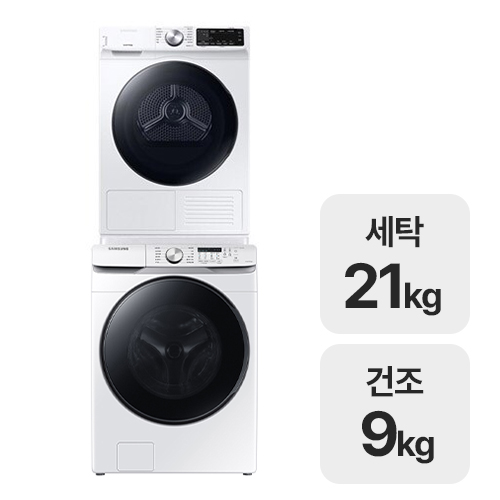 삼성전자 그랑데 WF21T6000KW + DV90T5540BW_이미지