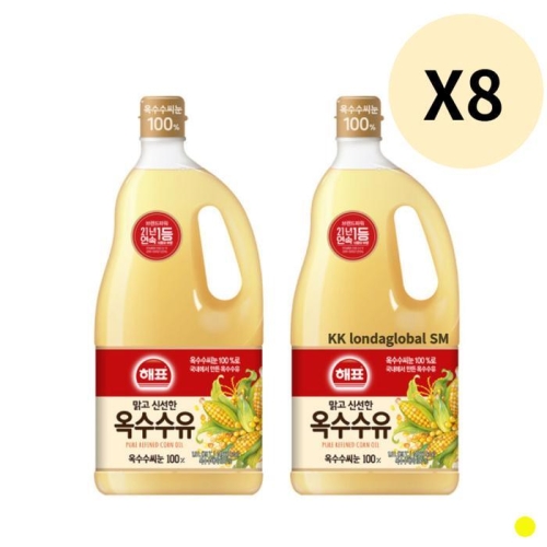 해표 옥수수유 1.8L (16개)_이미지