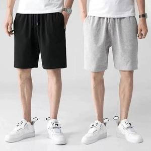 옆지퍼 5부 일상 트레이닝 운동 츄리닝 반바지 S11014629