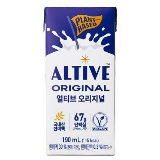 CJ제일제당 얼티브 오리지널 190ml (48개)_이미지