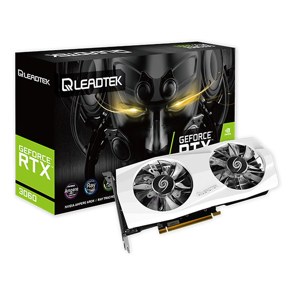 리드텍 WinFast 지포스 RTX 3060 HURRICANE WHITE D6 12GB_이미지