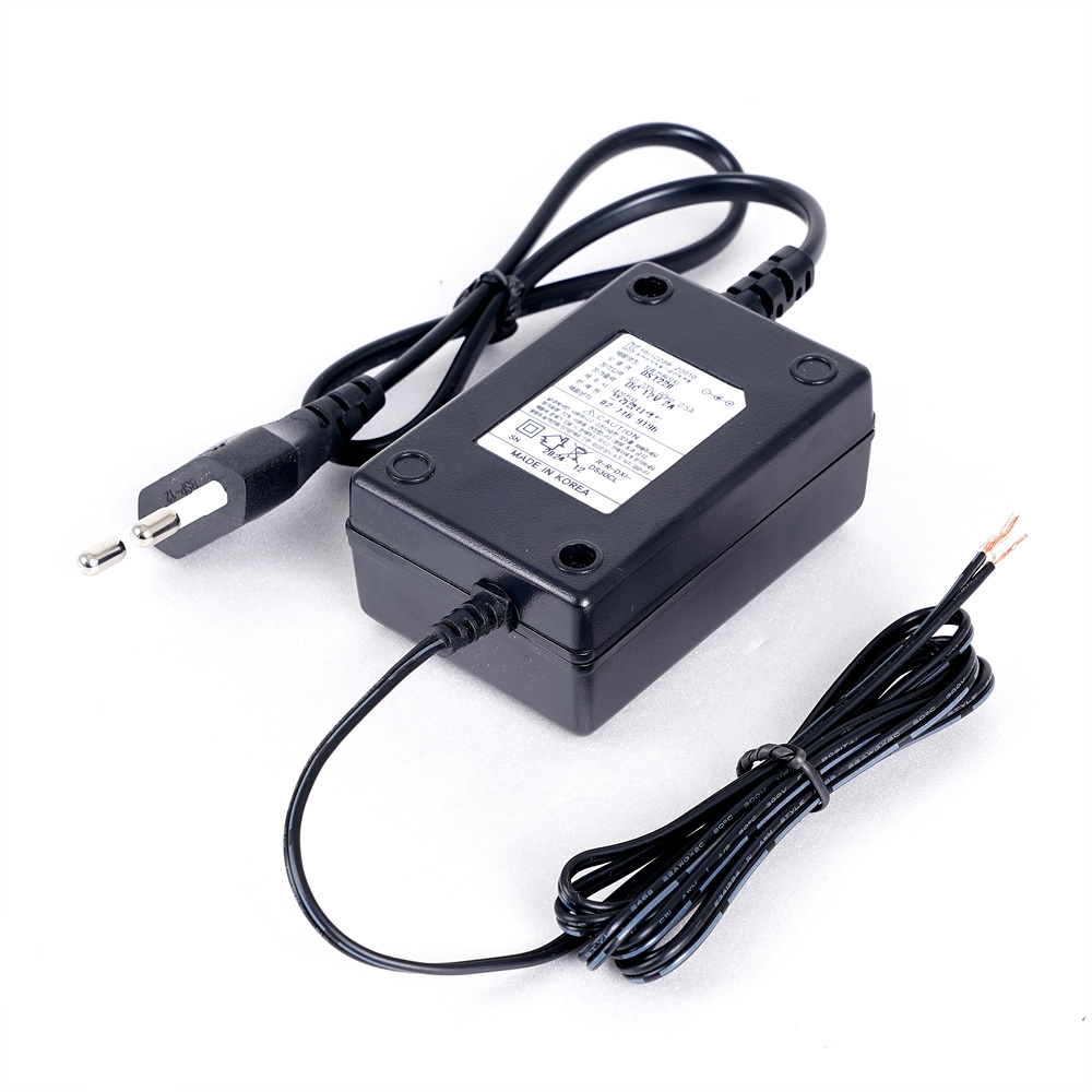 프라임디렉트 12V 2A 국산 DC 전선 탈피 어댑터_이미지