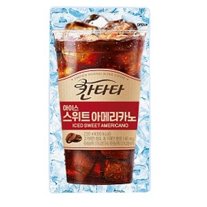 롯데푸드 칸타타 아이스 스위트 아메리카노 230mlx10팩