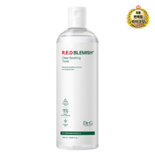 고운세상 닥터지 레드 블레미쉬 클리어 수딩 토너 500ml (6개)