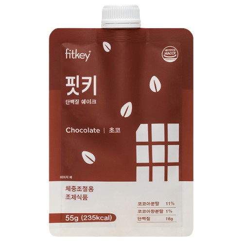 핏키 단백질 쉐이크 초코맛 7포 (8개)