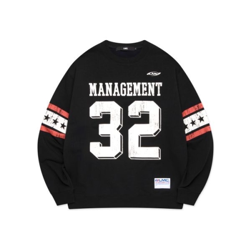 엘엠씨 LMC STAR FOOTBALL SWEATSHIRT black 0LM45SSW701BLK 169514