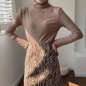 오노마 ONM 여자 반팔 겨울 패션 면 목폴라 긴팔 긴팔티셔츠 티 19504492