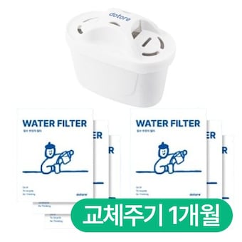 도토리 브리타 막스트라 호환 <b>필터</b> 케이스 + 주머니 <b>필터</b> 세트