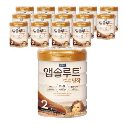 매일유업 앱솔루트 명작 2FL 2단계 800g (15개)_이미지