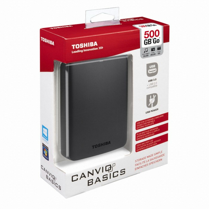 도시바 CANVIO BASICS 2 (500GB)