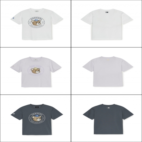 MLB MLB키즈 모노베어 아트윅 티셔츠 (7ATSC0253WHS)