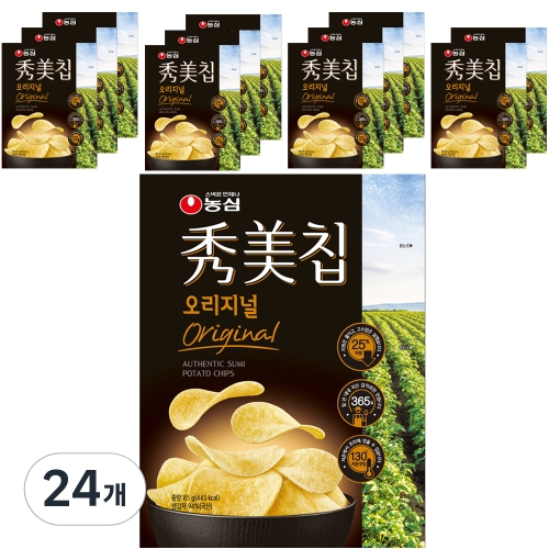 농심 수미칩 오리지널 85g (24개)
