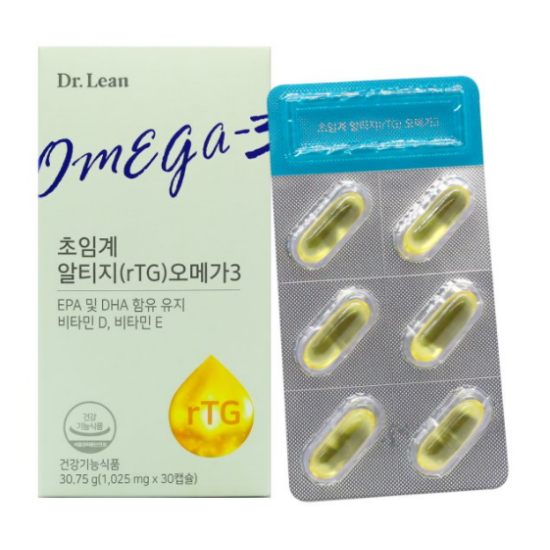 닥터린 초임계 알티지 오메가3 1025mg 30캡슐 (8개)_이미지