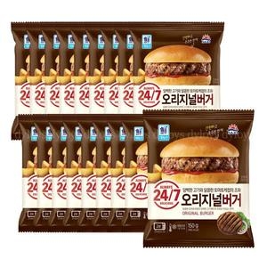 사조대림 대림선 오리지널 버거 150g (18개)