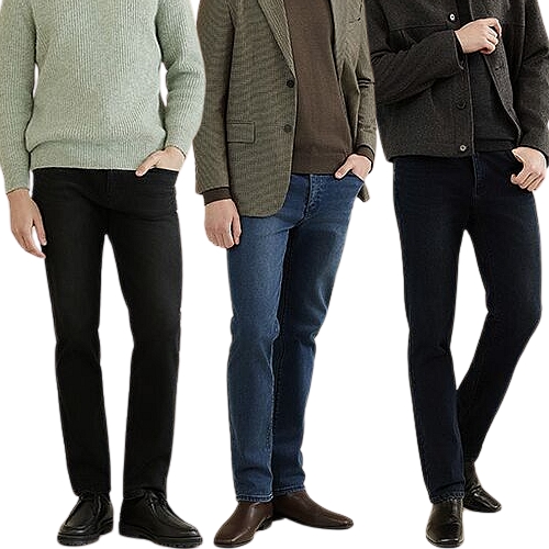 23FW 남성 라이크라 이중직 기모 데님 3종