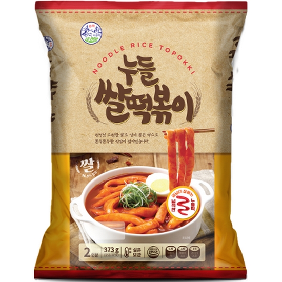 송학식품 누들쌀떡볶이 373g (1개)